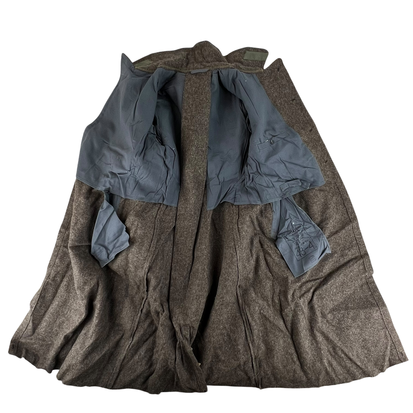 Soviet Red Army Brown Wool Greatcoat - Medium