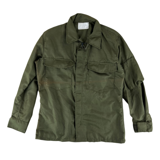 US Air Force 70's Green FR Hot Weather Flyer's Shirt - Medium