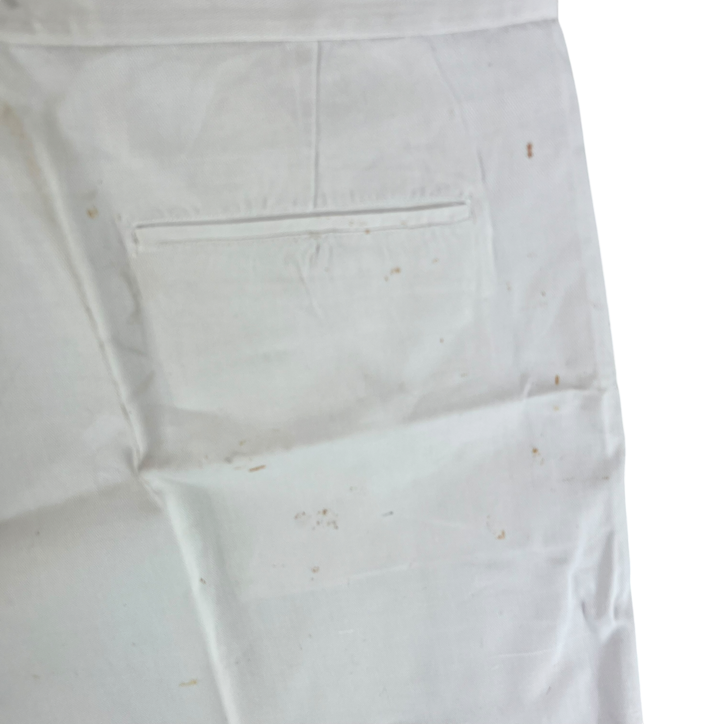 British Merchant Navy 50s Tropical White Shorts - W40