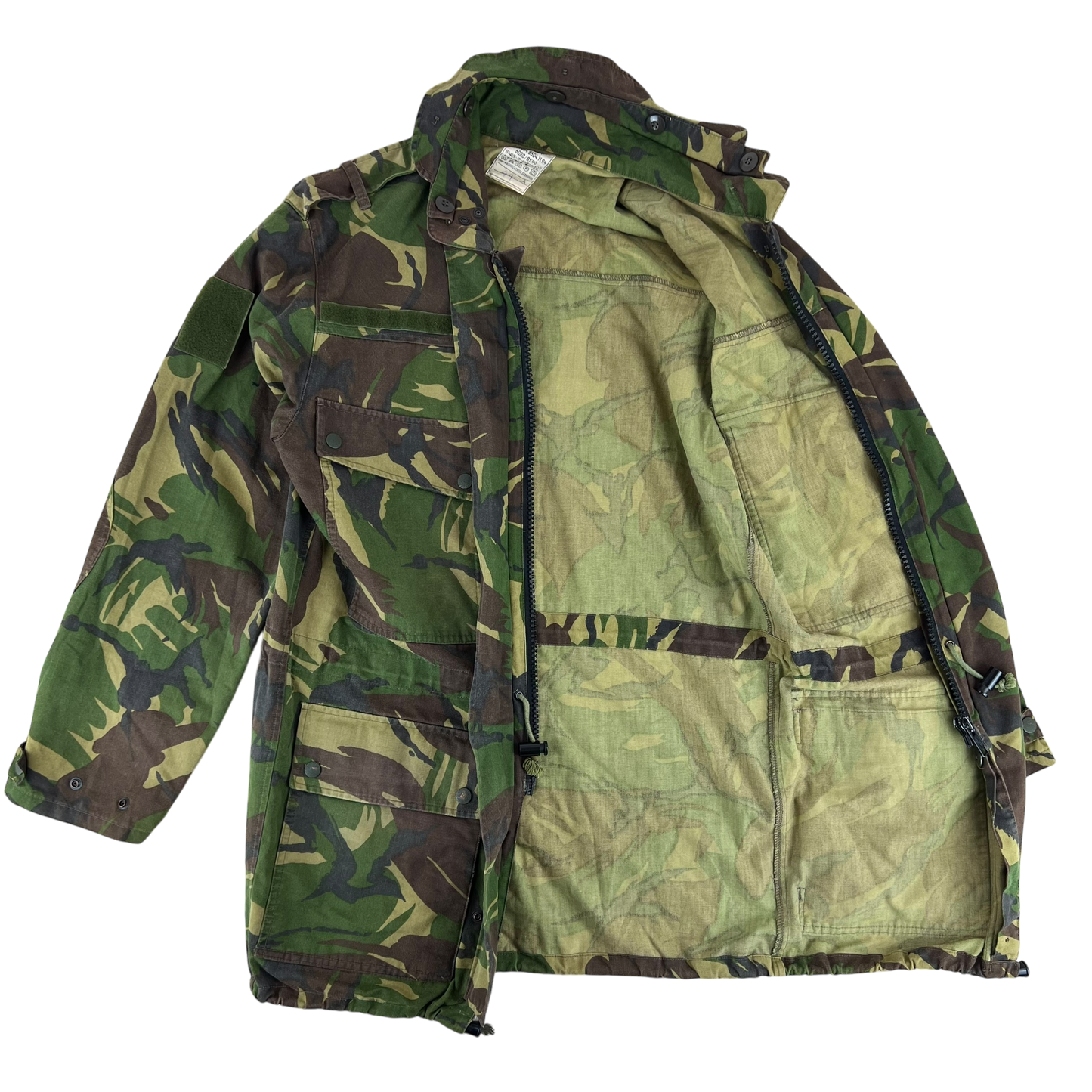 Dutch Army M93 DPM Woodland Camouflage Combat Jacket - Small