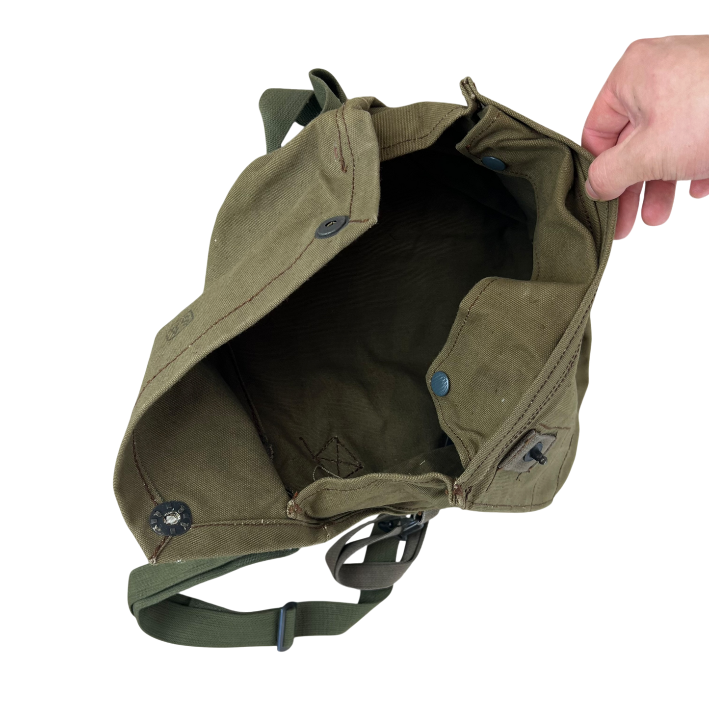 Finnish Army M61 Gas Mask Respirator Bag