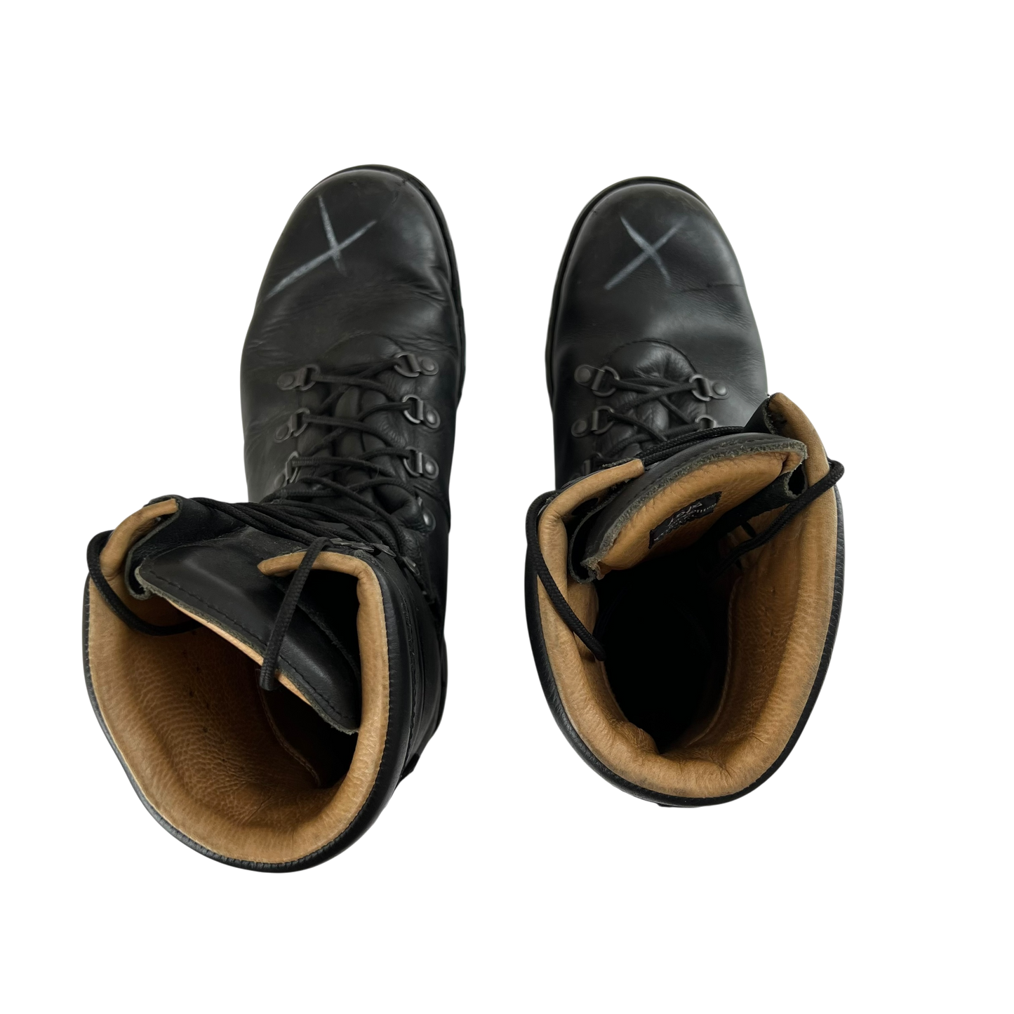 Austrian Army KAZ 03 Black Combat Boots - Size 11