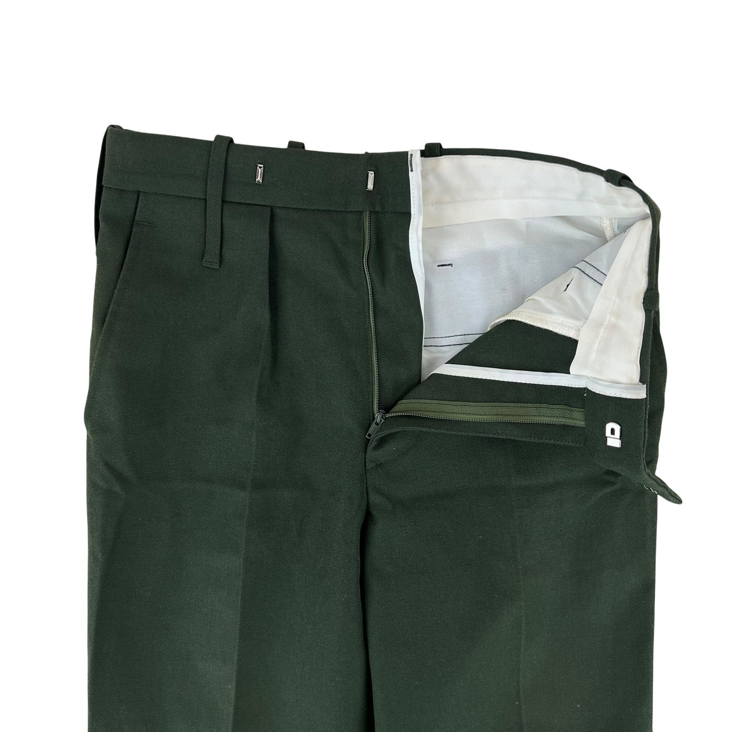 British Army Barrack Dress Green Trousers - W28 L29.5
