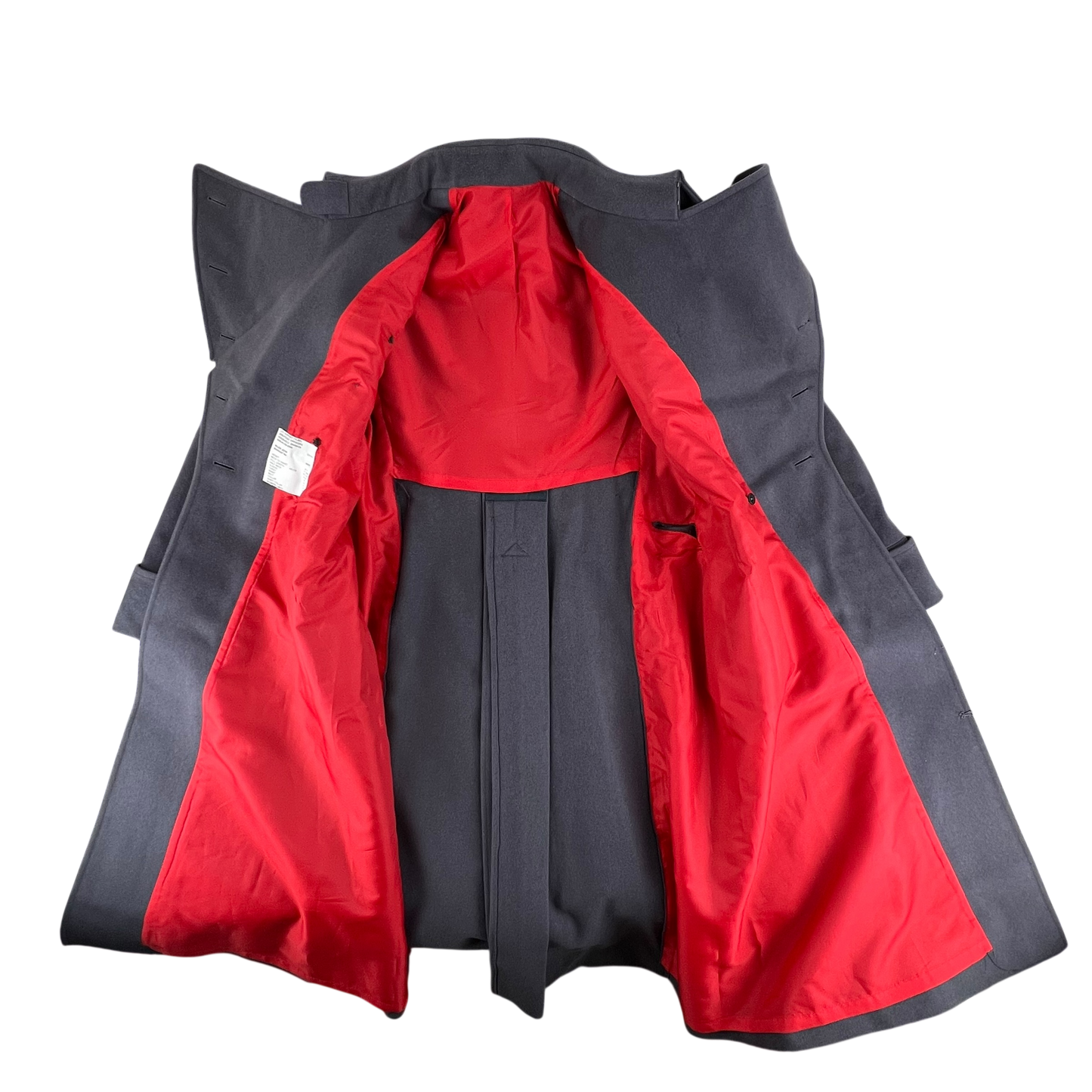 British Army Officer's Double Breasted Wool Greatcoat - Royal Signals - X Large