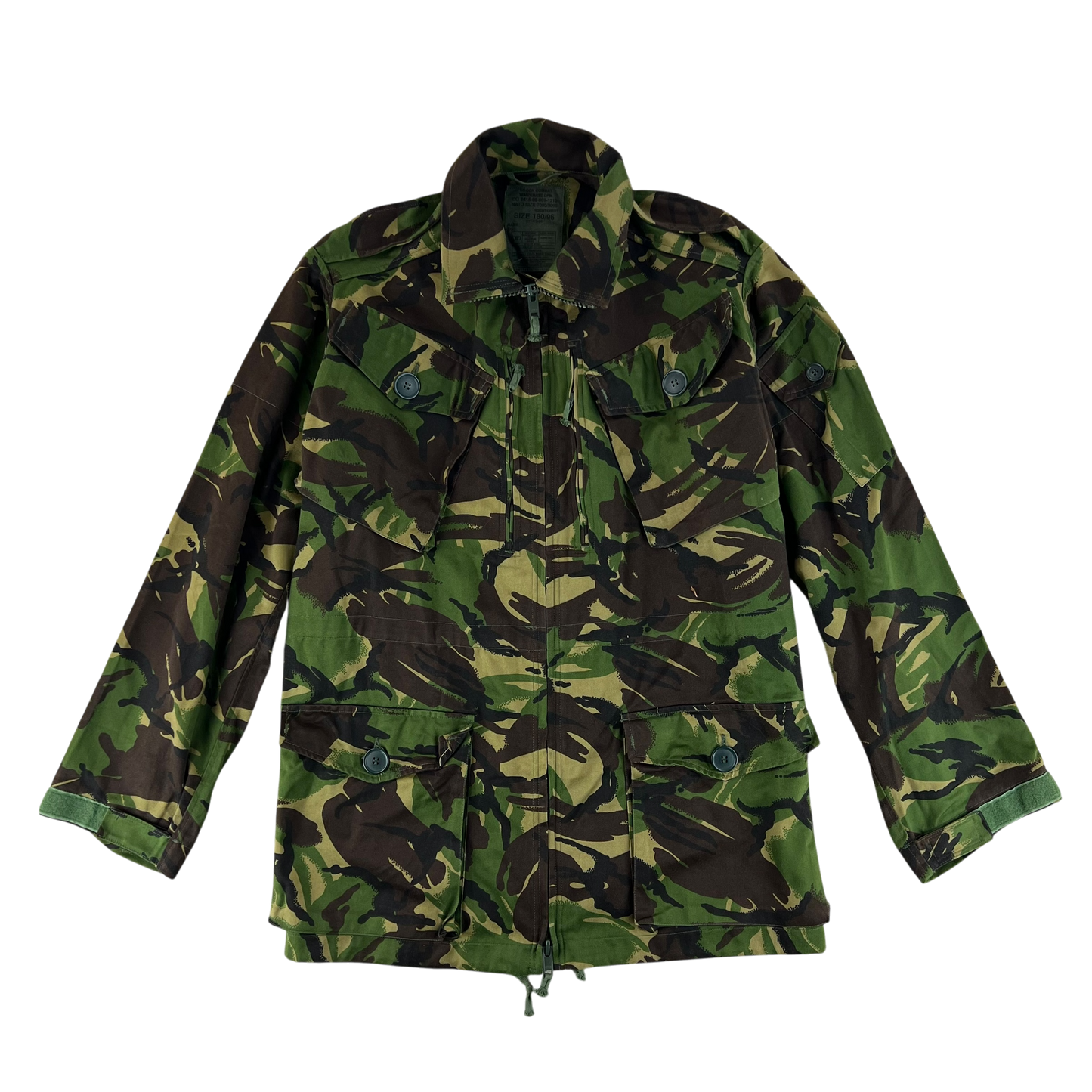 British Army 84 Pattern Woodland DPM Camo Combat Smock - Medium 180/96