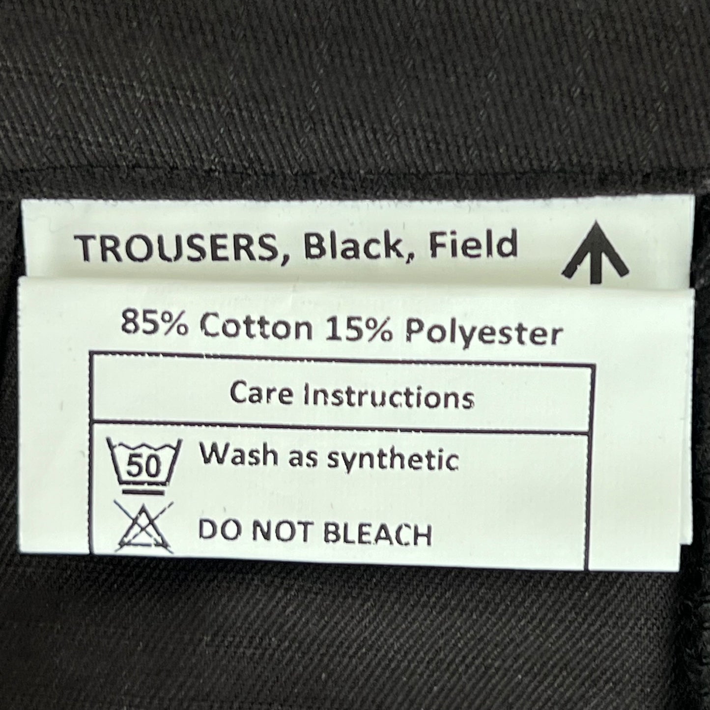 British Army SAS S95 Black Field Trousers - W35 L33