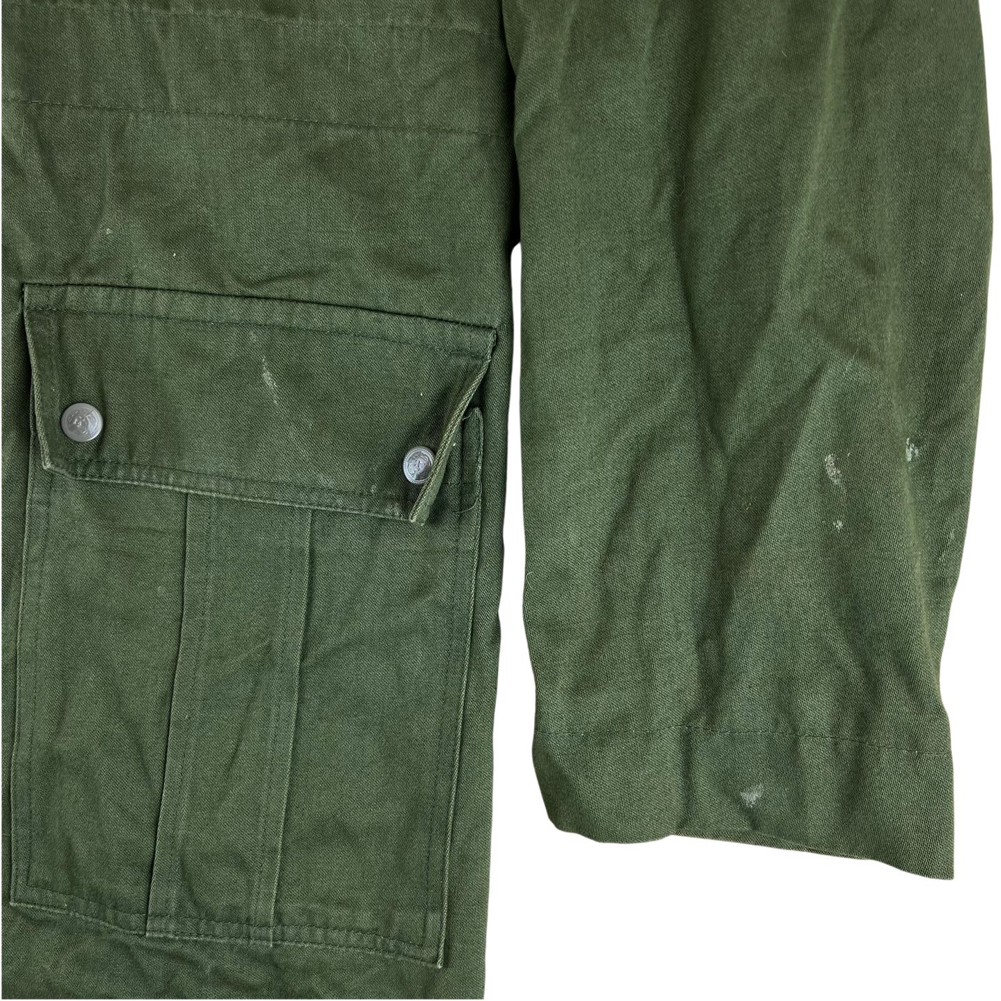 Hungarian Army Olive Green Field Jacket - Large