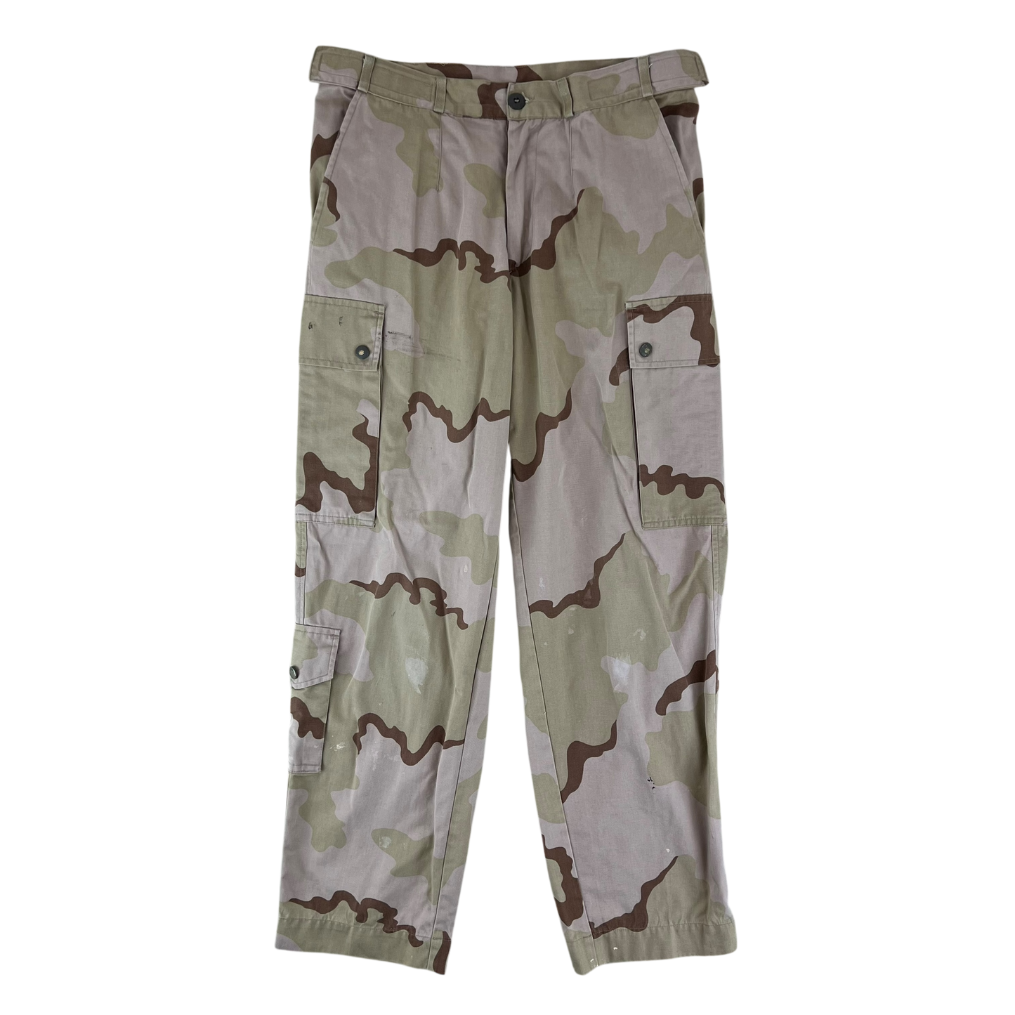 Dutch Army M93 Desert Tricolour Camouflage Combat Trousers - W33 L31