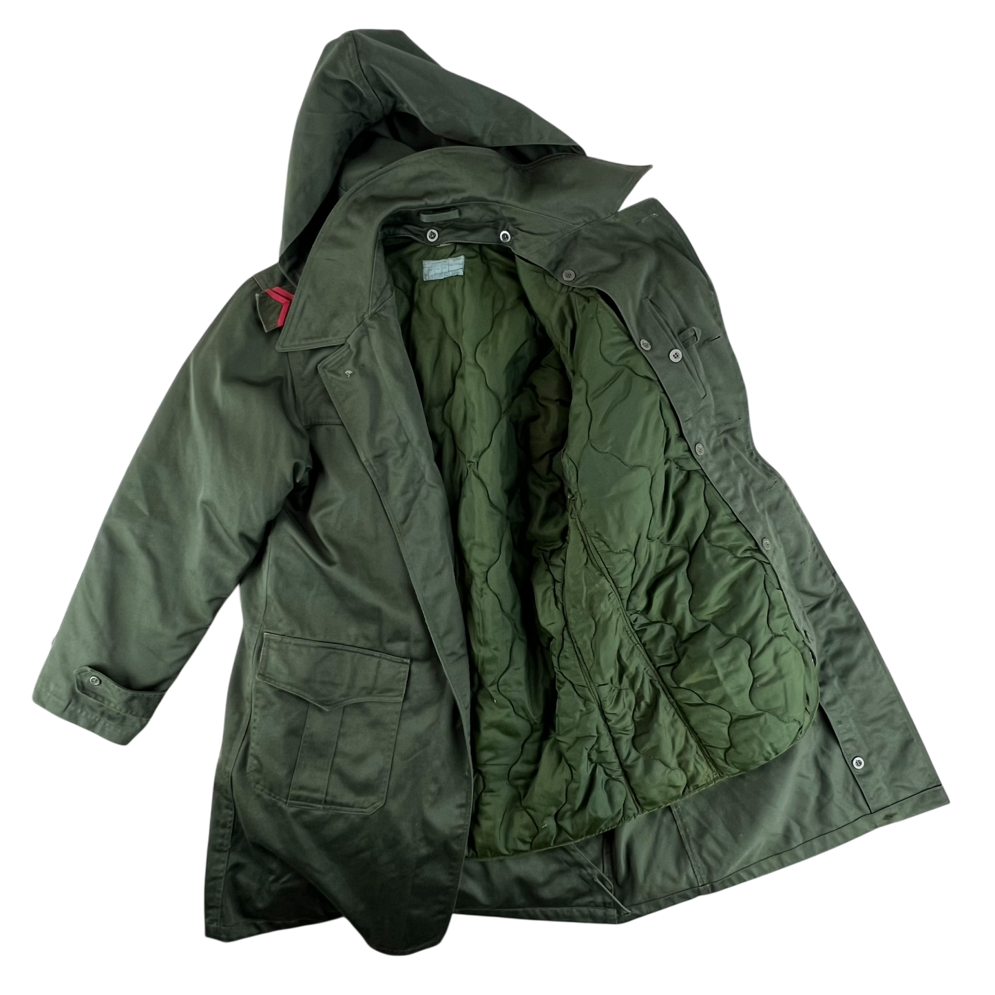 Yugoslav Army M77 Olive Green Parka w/ Liner - Medium 182/100