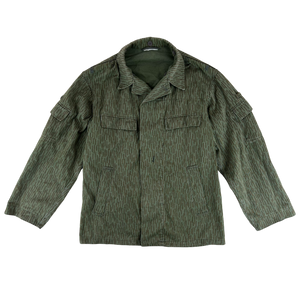 East German Army NVA DDR Raindrop Strichmuster Camouflage Jacket - Medium