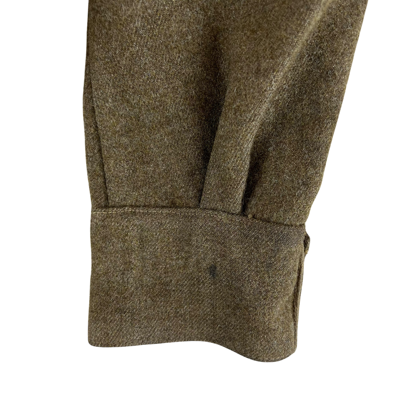 British Army 50s Khaki Ike 1949 Pattern Battle Dress Jacket - RASC - Small SIZE 4