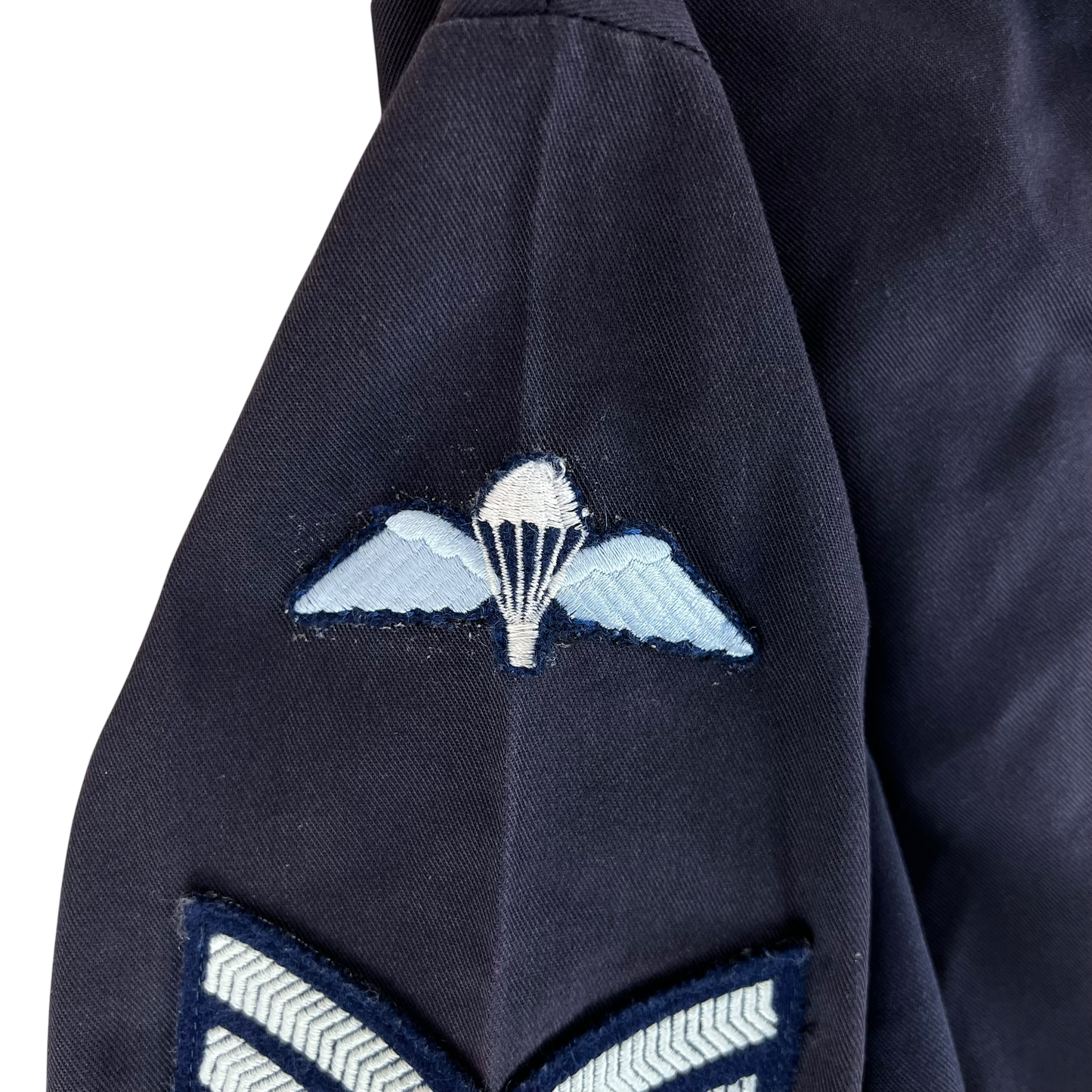 British Army / Tri-Services Navy Blue PTI Tracksuit Top Jacket - Medium