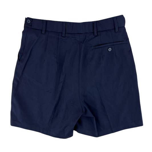British Army / Tri-Services Women's Navy Blue PTI Shorts - W31.5