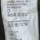 British Army No. 2 Dress Jacket Khaki Green - Royal Regiment of Scotland - Large 180/112