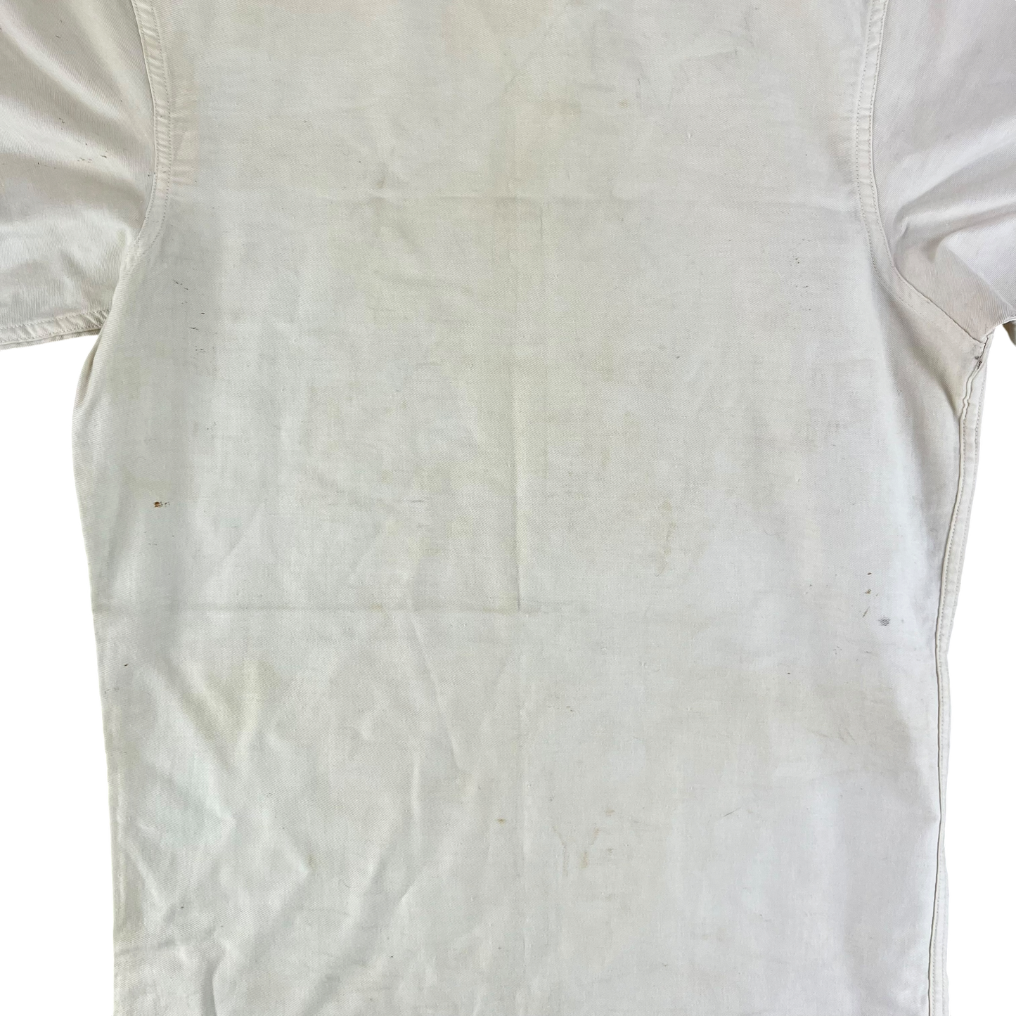 British Royal Navy 40s Class II White Jumper Sailor's Top - Small