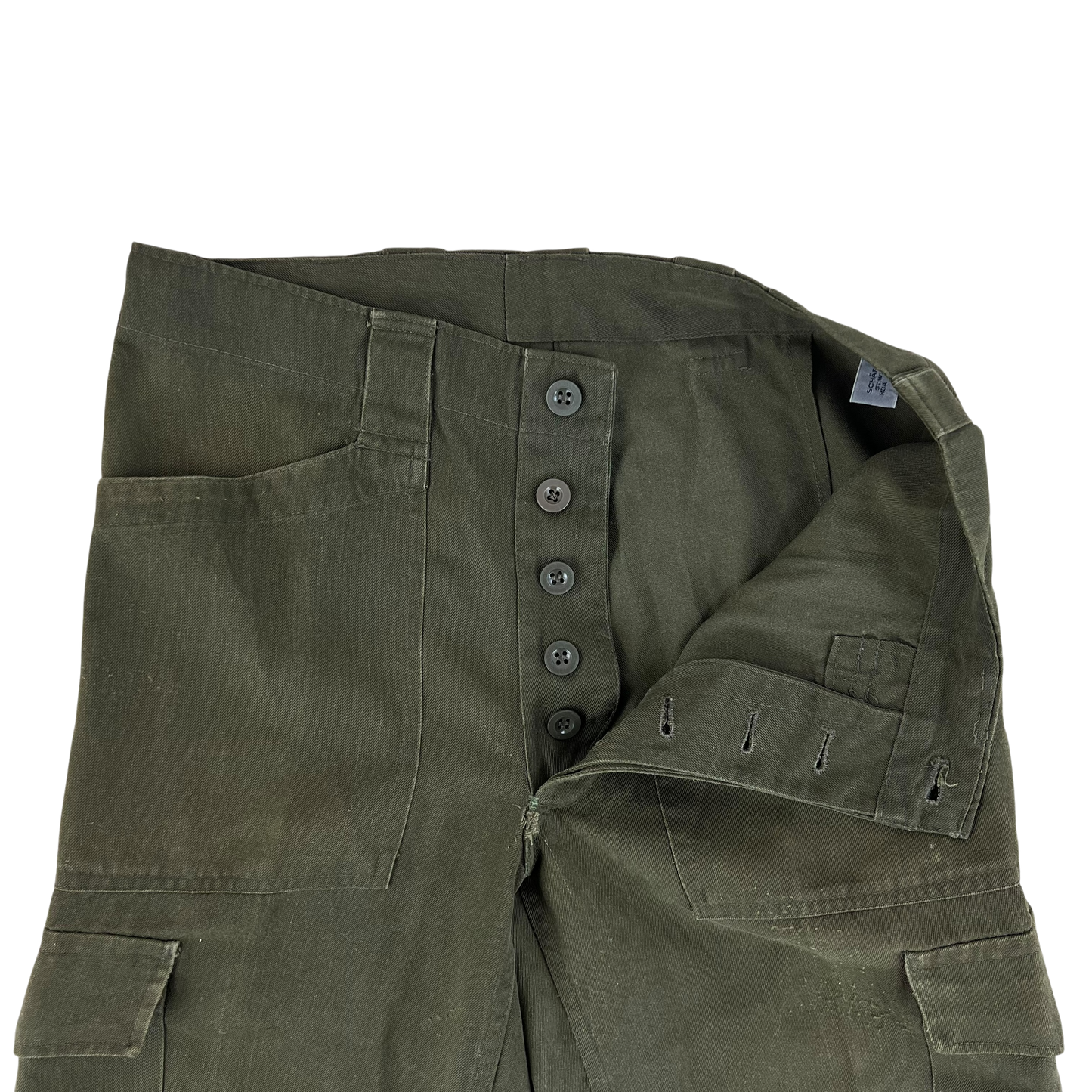 Austrian Army Olive Green Fatigue Trousers - W32 L31