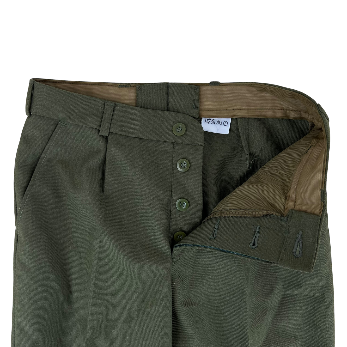 Slovak Army M97 Olive Green Dress Trousers - W26 L31