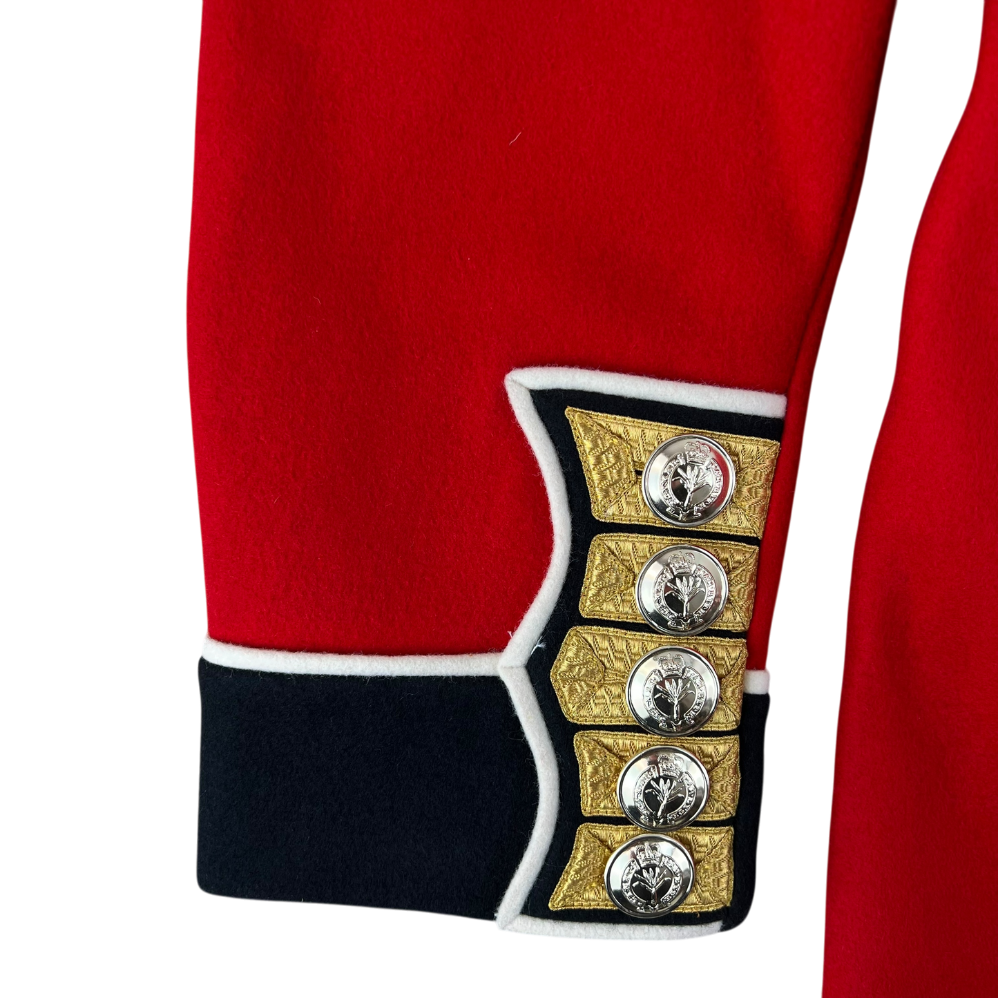 British Army CQMS & Sergeants Bandsman's Tunic Jacket w/ Wings - Welsh Guards - Medium