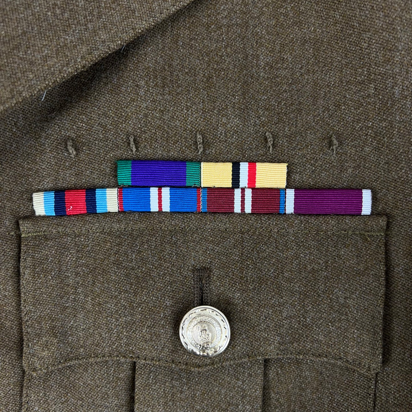 British Army No.2 FAD Dress Jacket w/ Belt - RLC - Medium 164/100