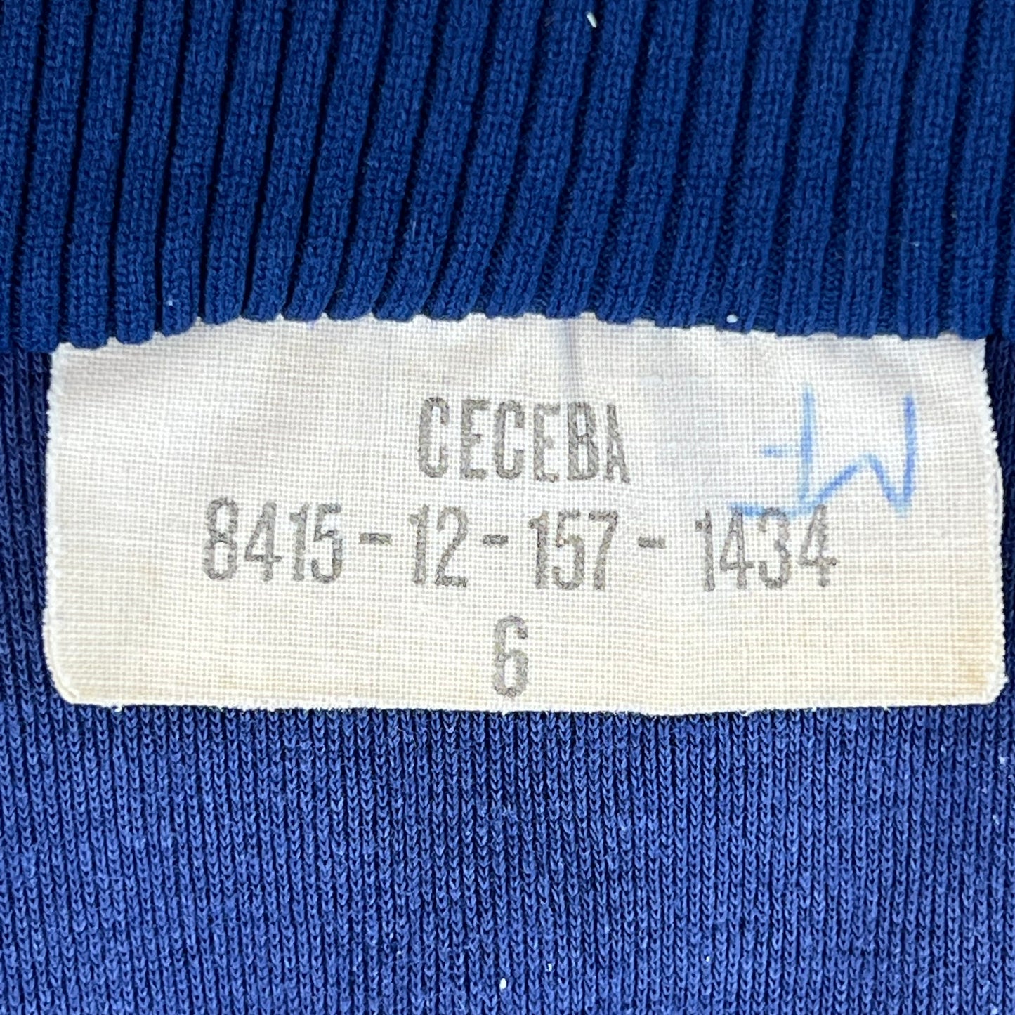 West German Army 60s Tracksuit Top Jacket - Large Gr6