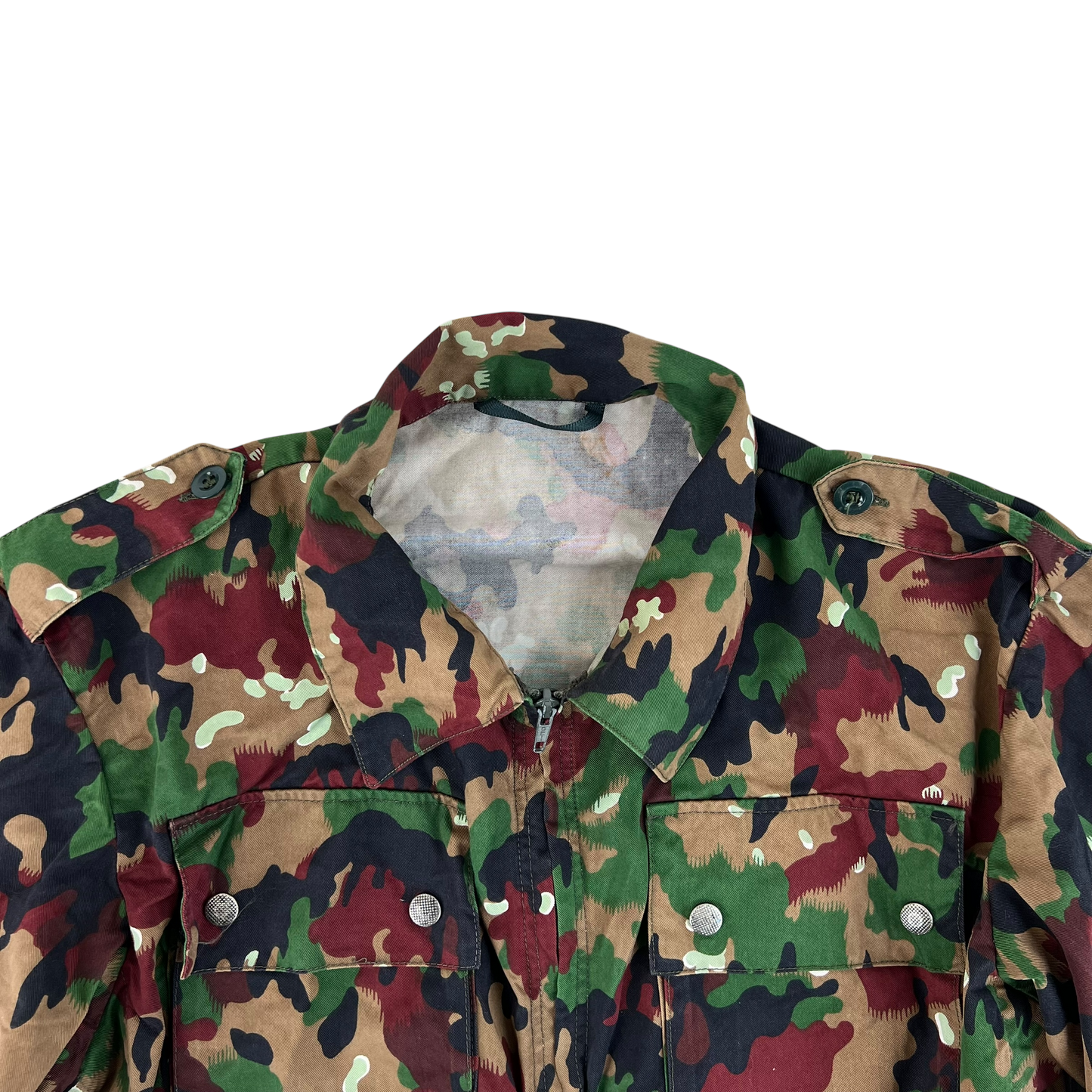 Swiss Army TAZ83 Alpenflage Camouflage Field Shirt - Large