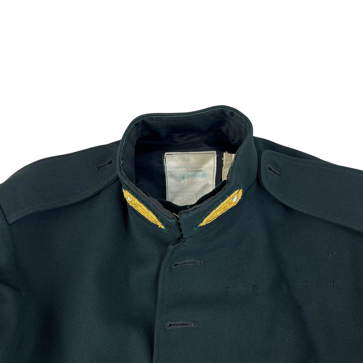 British Army Scottish No 1 Dress Piper's Jacket - Medium