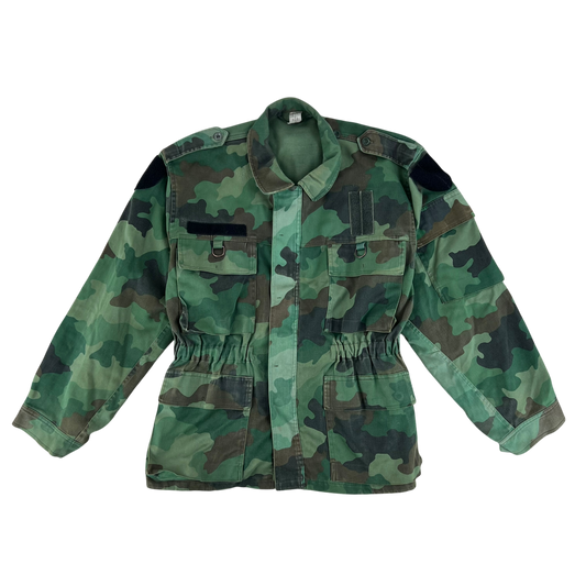 Serbian Army M93 Oak Leaf Camouflage Field Jacket - Medium 172/100