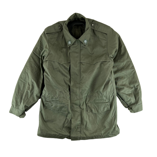Italian Army Roma 75 Olive Green Drab Parka w/ Winter Liner - X Large