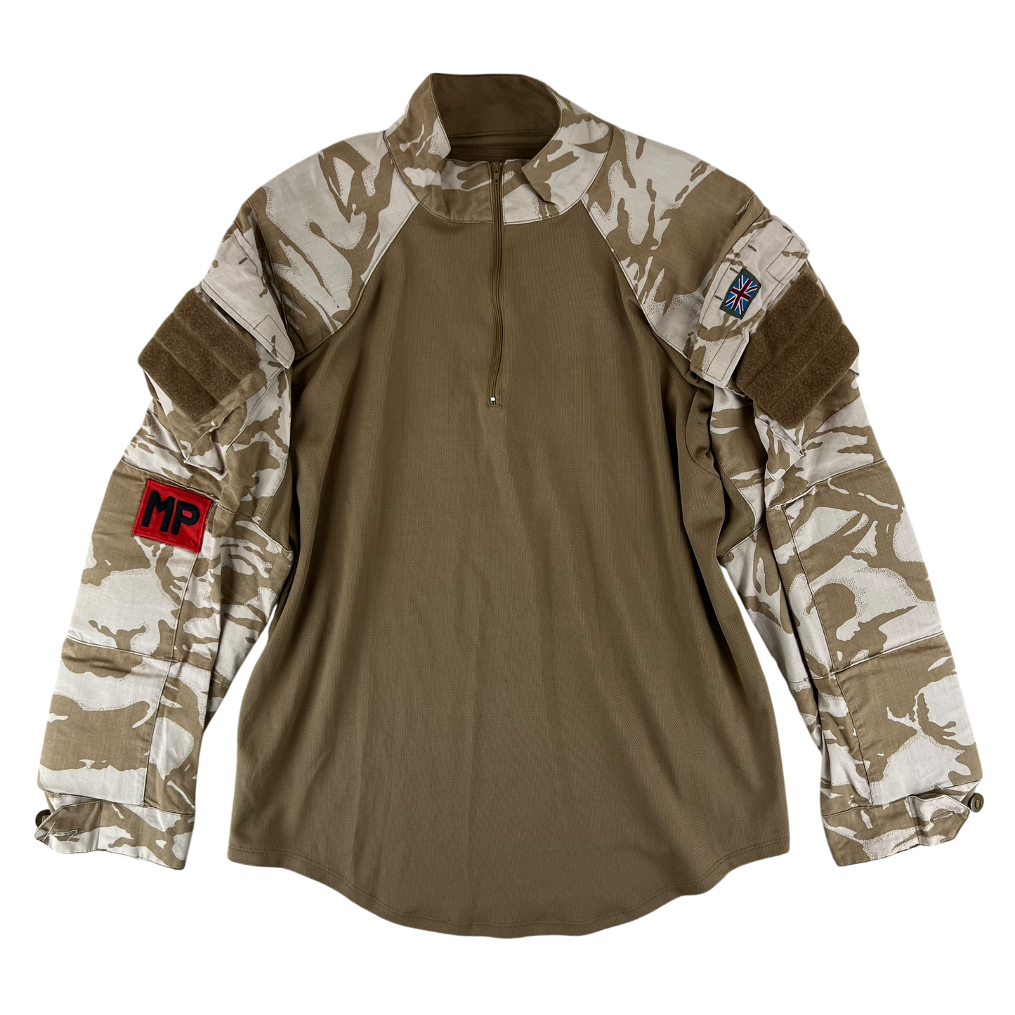 British Army Desert DPM Camouflage DDPM UBACS Padded Combat Shirt - Large