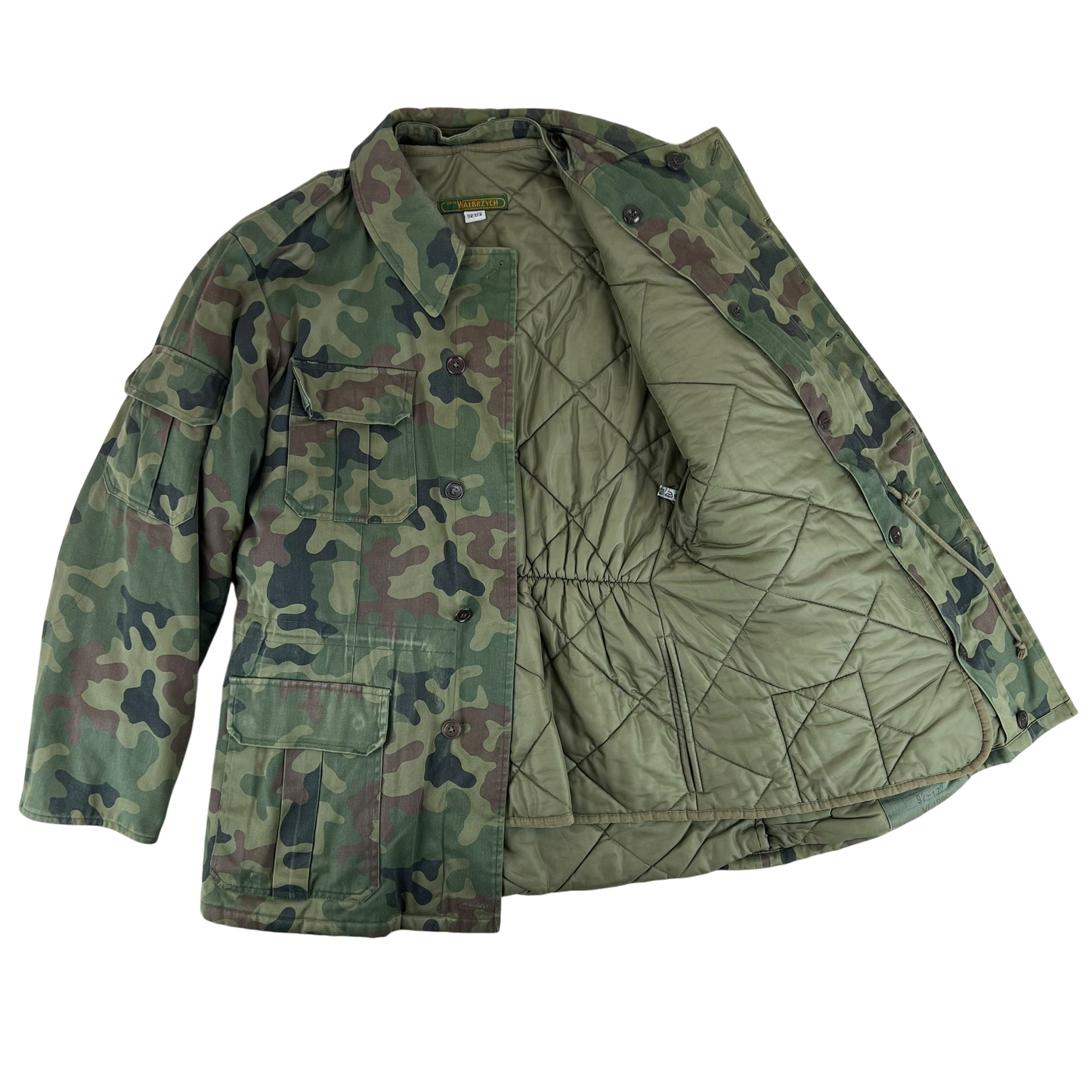 Polish Army Parka w/ Winter Liner WZ93 Pantera Camouflage Windproof - Medium