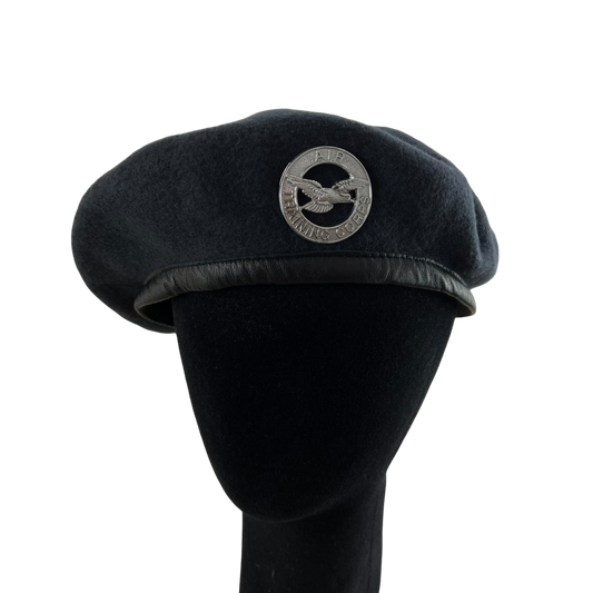 British RAF Beret w/ Badge - Air Training Corps - Large 59cm