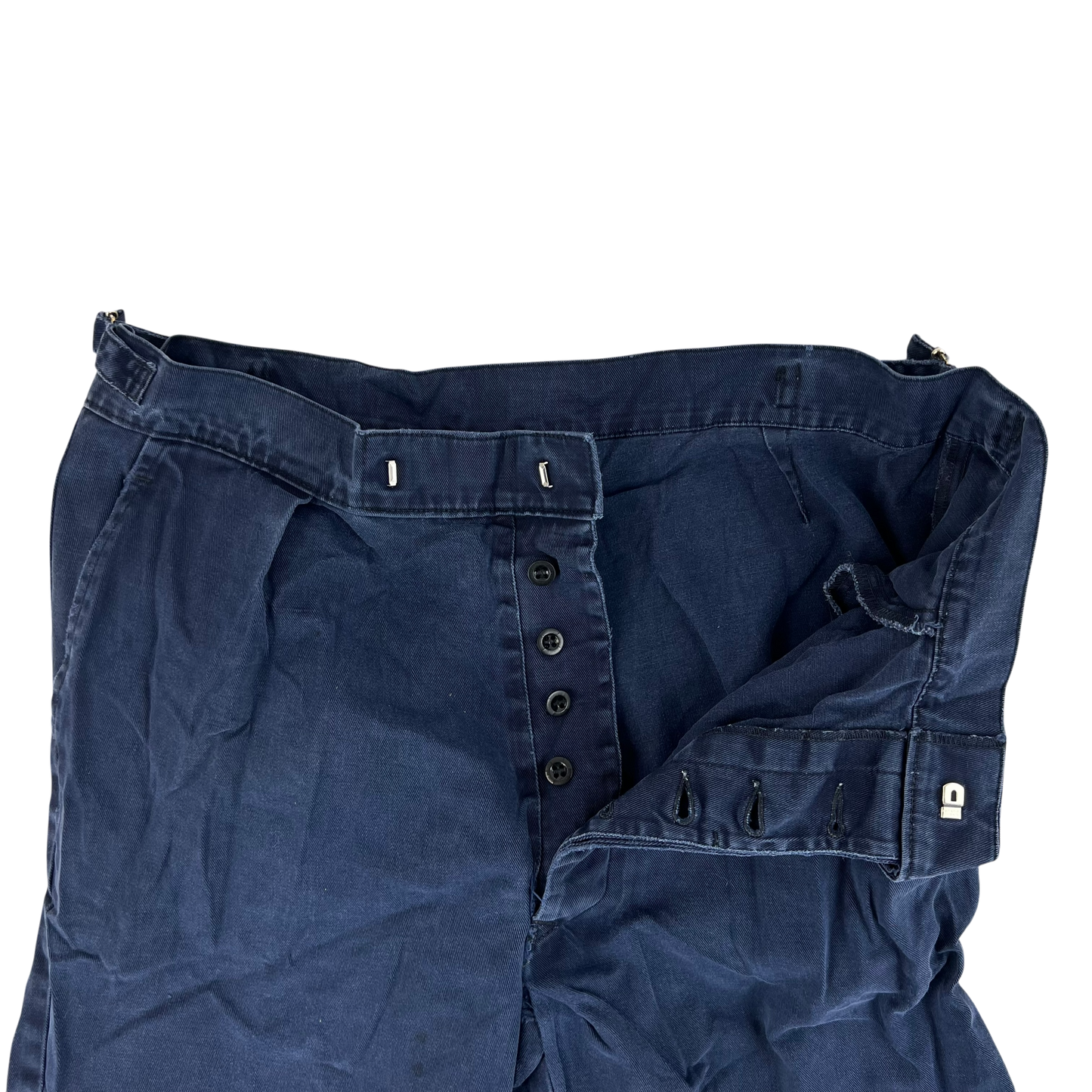 British Royal Navy Poly-Cotton Working Dress Trousers - W36 L30.5