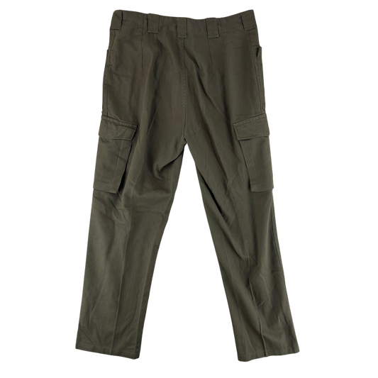 Austrian Army Olive Green Fatigue Trousers - W35 L31