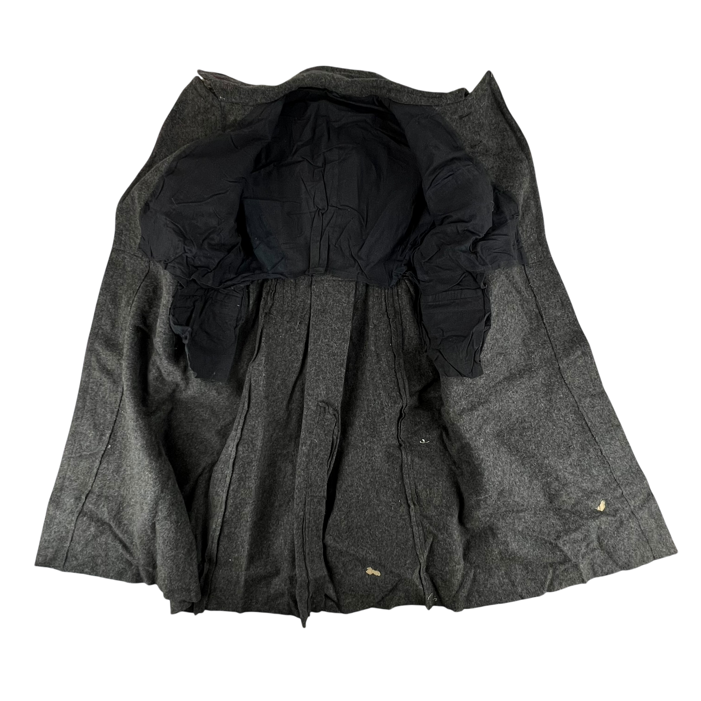 Bulgarian People's Army 50s Grey Wool Greatcoat - Medium