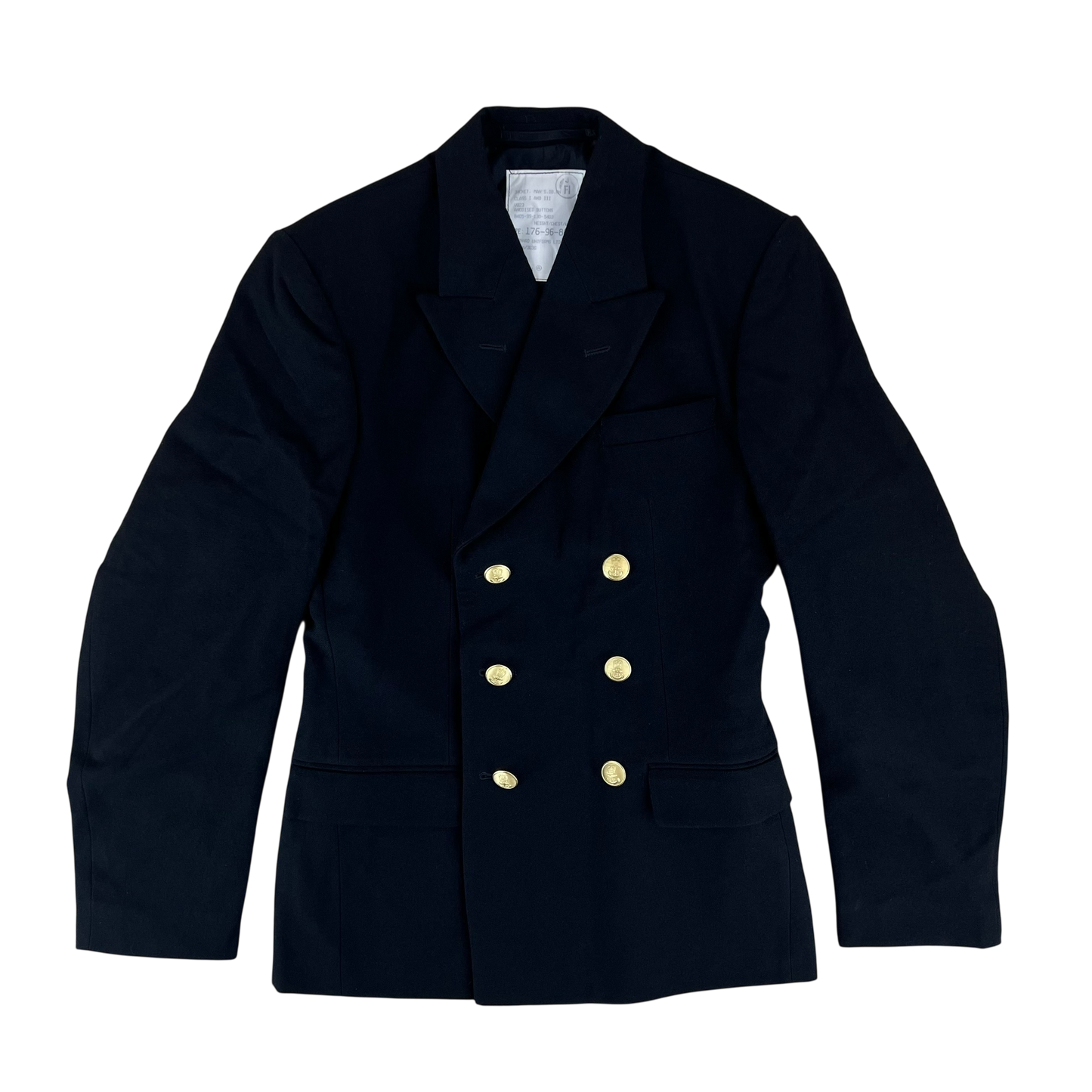 British Royal Navy Officer's DB Class I & III Dress Jacket - Medium 176/96
