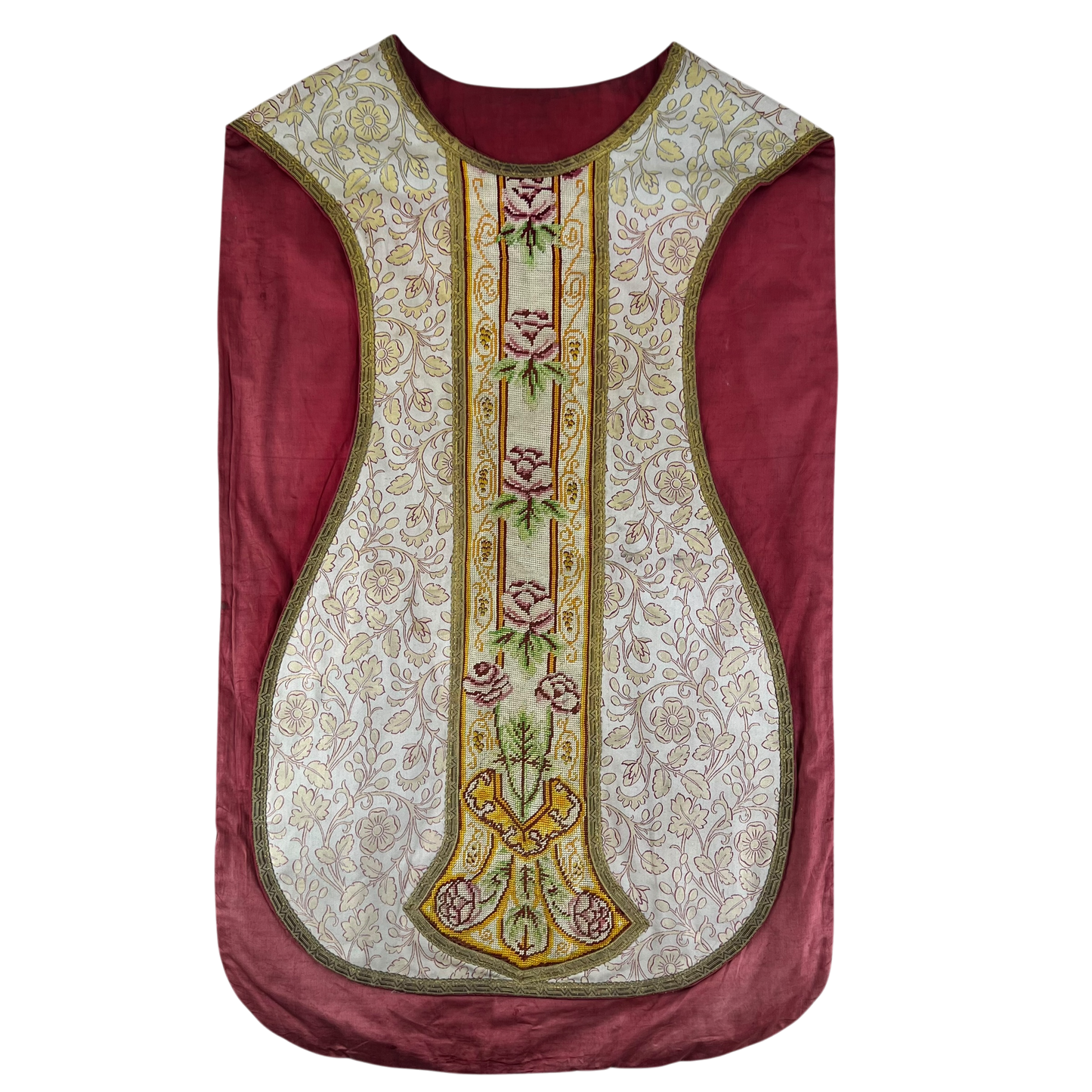 Antique Roman Chasuble - Saint Thérèse
