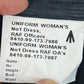 British RAF Women's Officer's No. 1 Dress Trousers - W30 L27