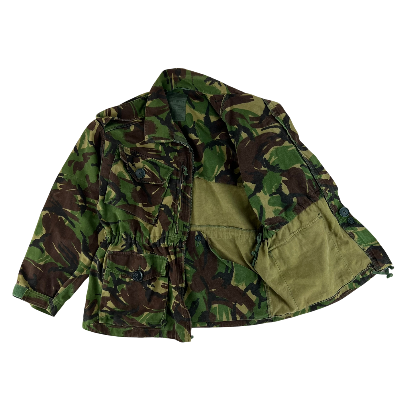 British Army 84 Pattern Woodland DPM Camo Combat Smock - Large 160/104
