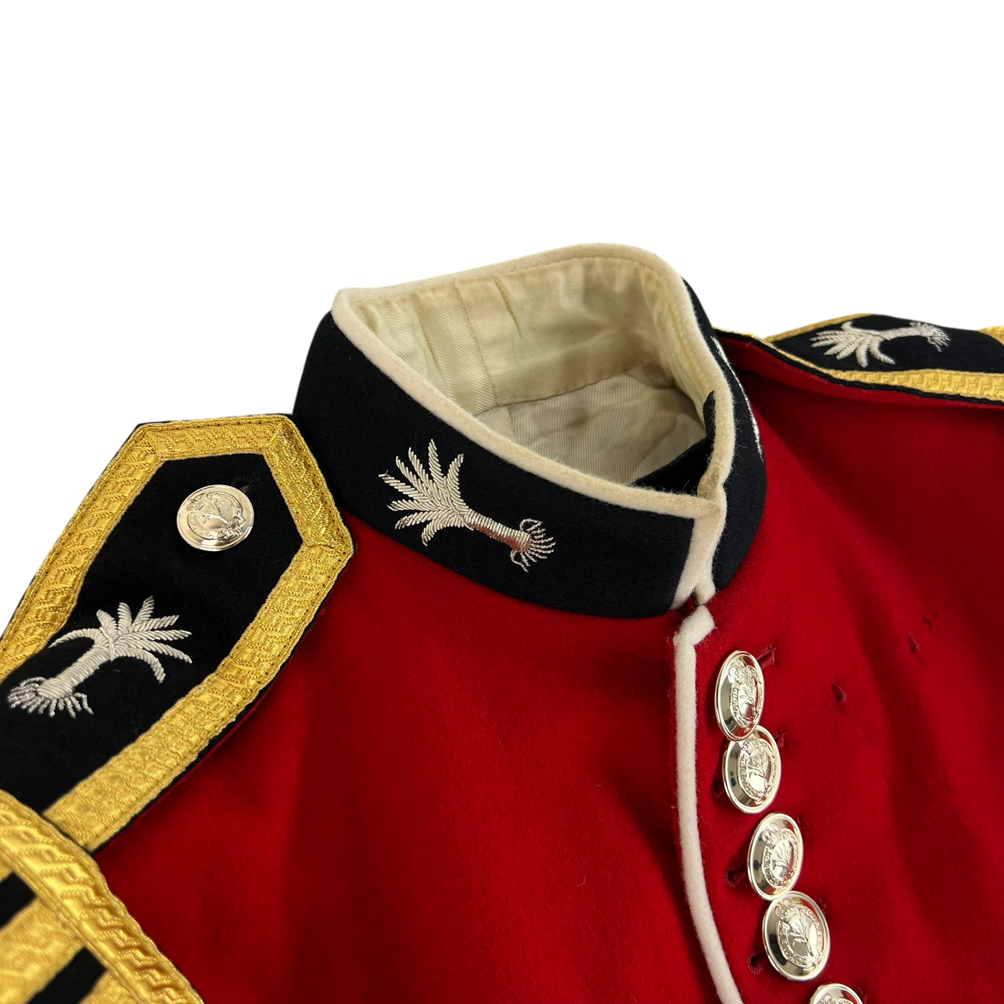 British Army CQMS & Sergeants Bandsman's Tunic Jacket w/ Wings - Welsh Guards - Small