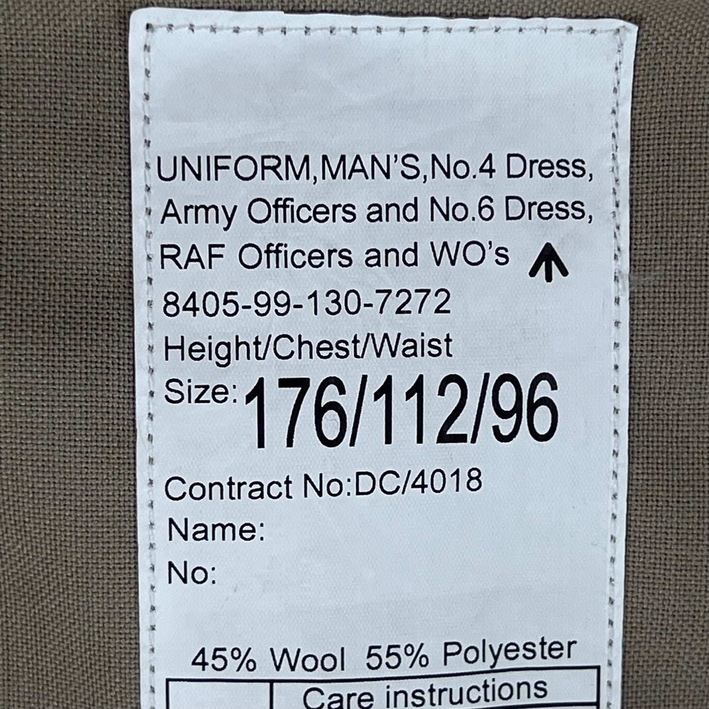 British Army No. 6 Tropical Dress Jacket - Large 176/112