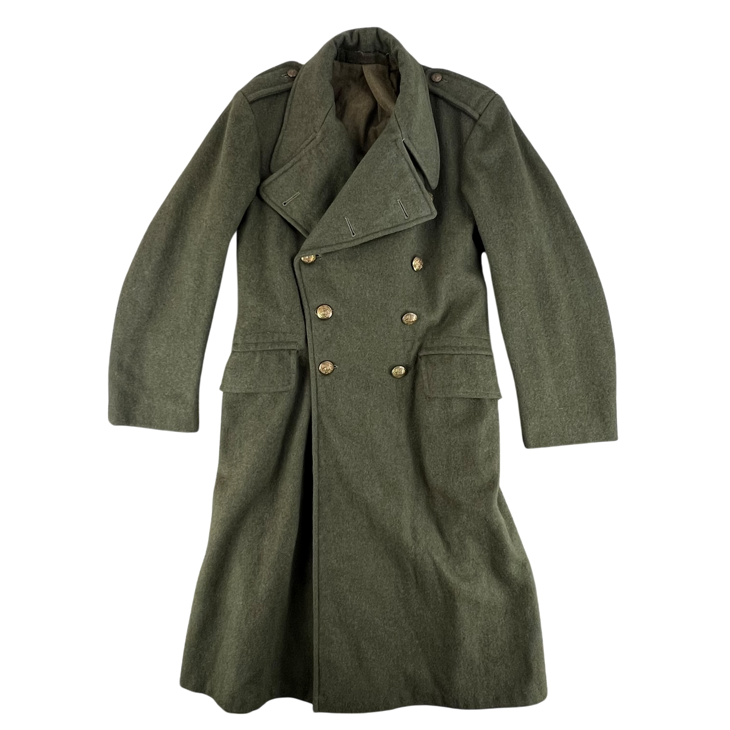 British Army 1951 Pattern Dismounted Greatcoat - Medium SIZE 5