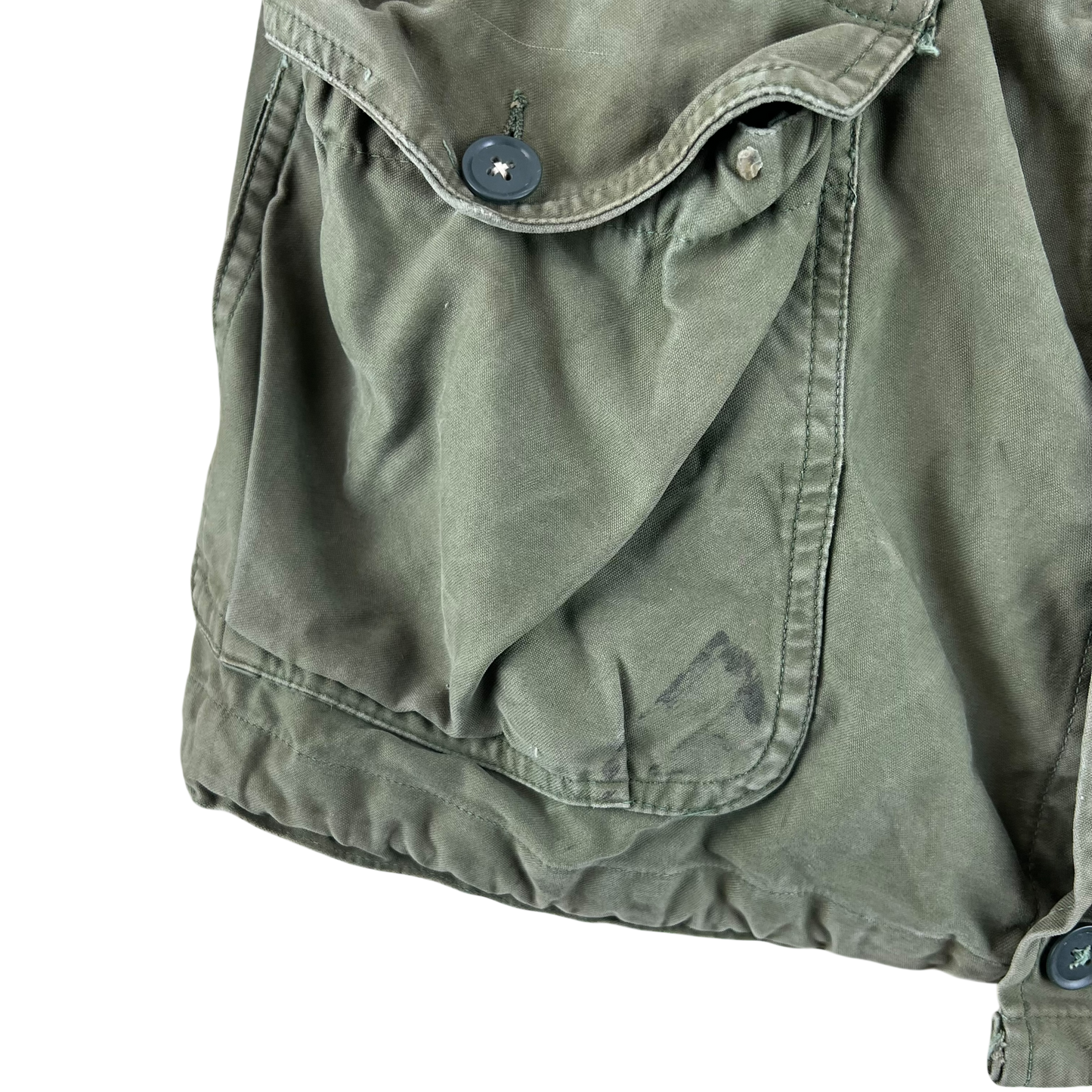 British Army 1960 Pattern Olive Green Combat Smock - Medium SIZE 8