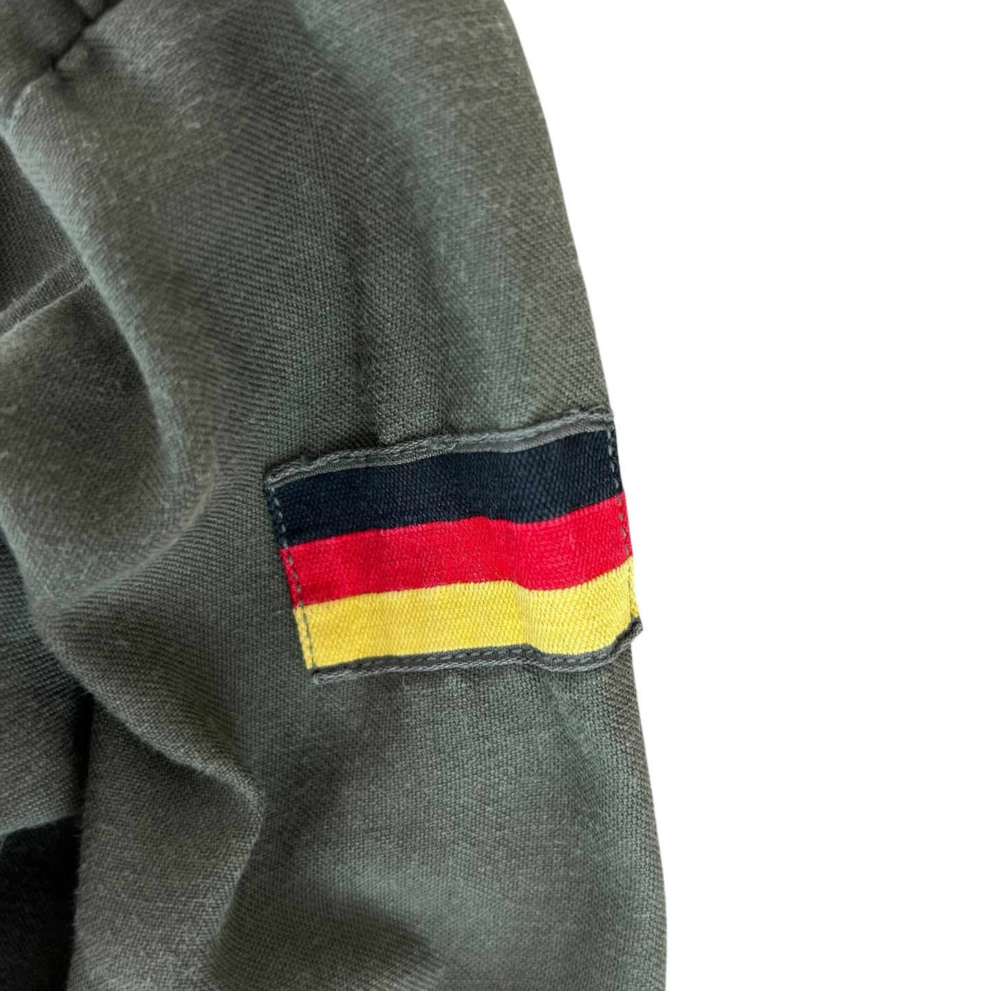 German Army Olive Green Long Sleeve Field Shirt - Medium Gr39/40