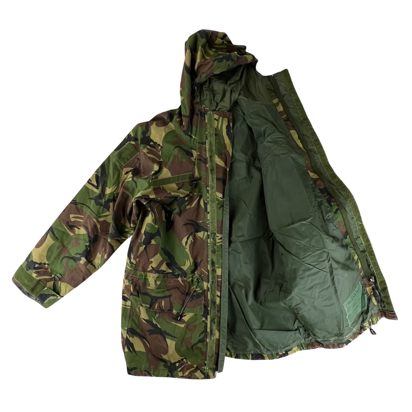 Dutch Army M93 DPM Woodland Camouflage MVP Parka - Large