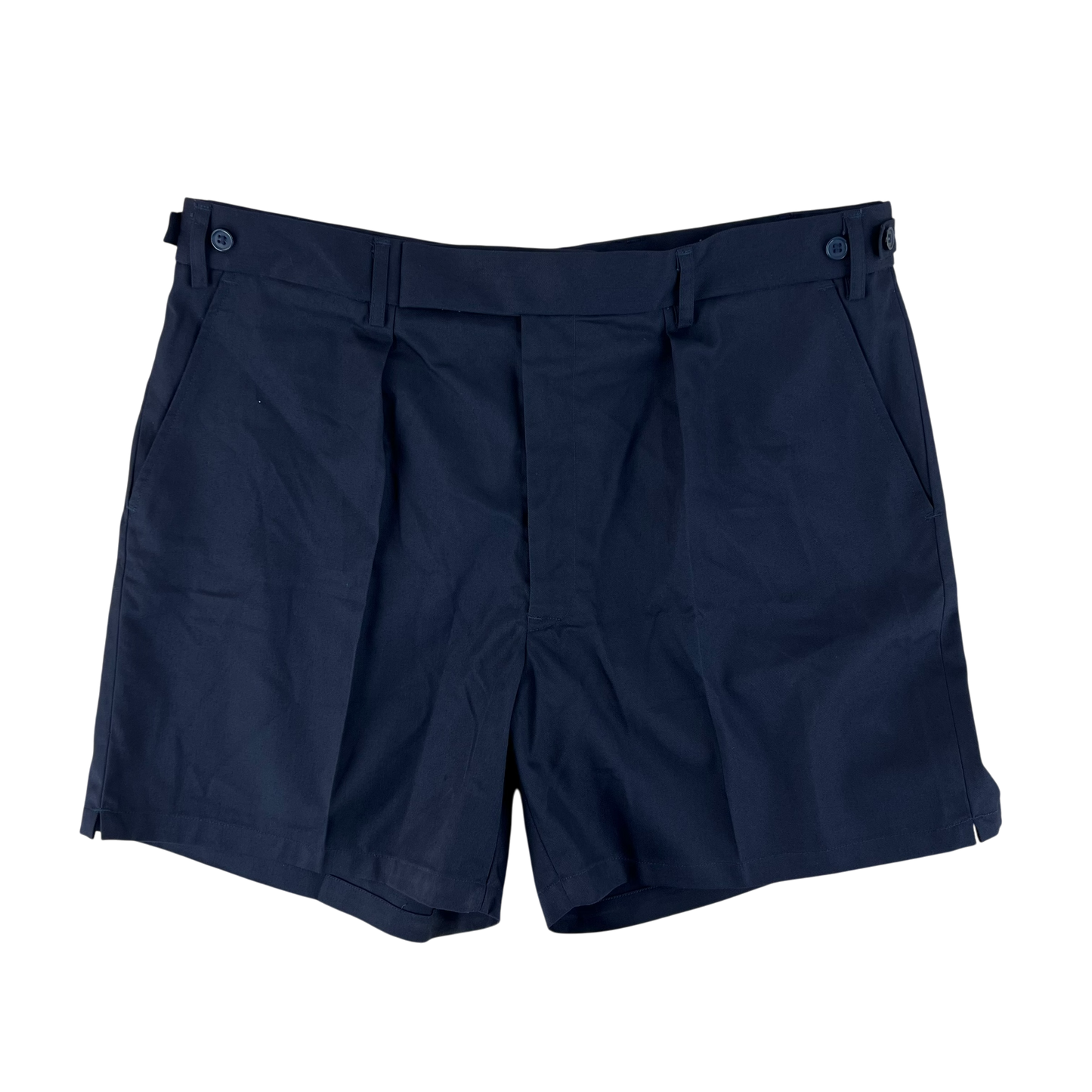 British Army / Tri-Services Navy Blue PTI Shorts - W37