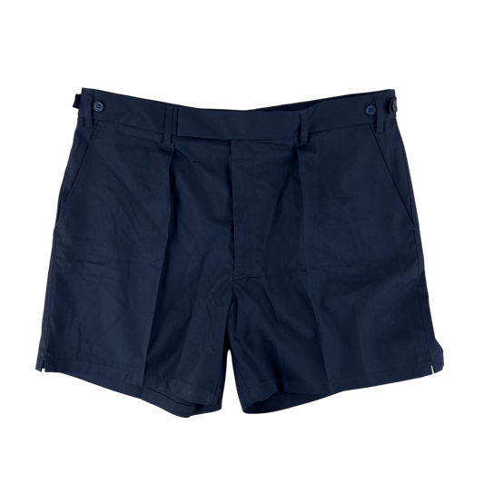 British Army / Tri-Services Navy Blue PTI Shorts - W37