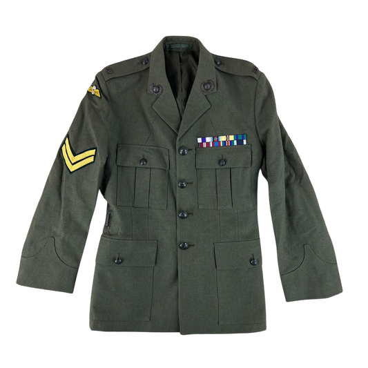 British Royal Navy Royal Marines Lovat No. 5 Dress Jacket - Medium