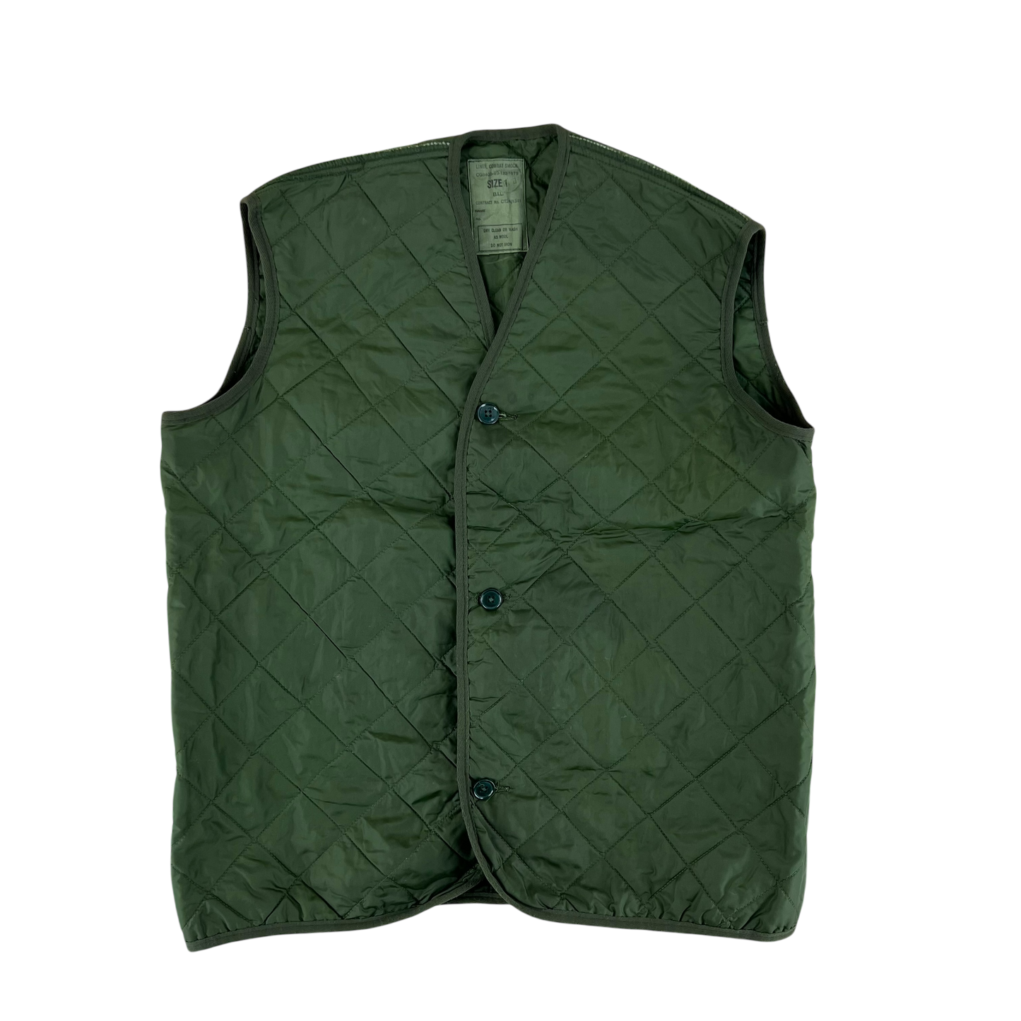 British Army Cold Weather Jacket Gilet Liner - Medium SIZE 1