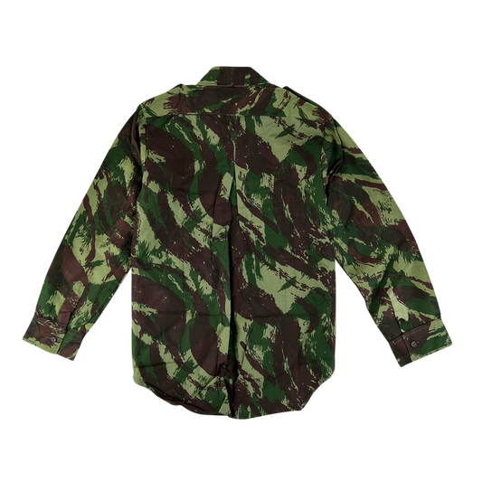 Portuguese Army M63 Lizard Camouflage Long Sleeve Shirt - Small