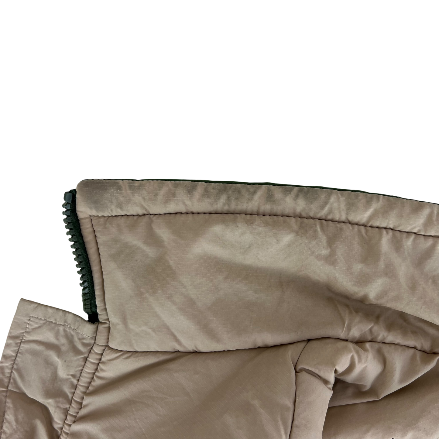 British Army Reversible Thermal Olive Green / Tan Quilted Jacket - Medium